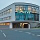 Siemens Gebaeude mit Glasfront in der Casselmannstrasse
